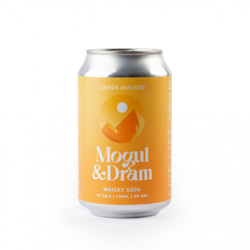 Mogul & Dram Lemon Infused Whisky Soda / Hard Seltzer | Seltz Store